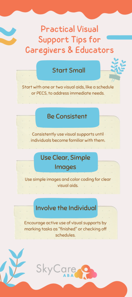 Help. Acc Visual How Do Visual Supports Help Autism to Thrive? - SkyCare ABA