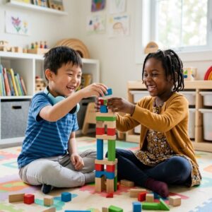 children playing together